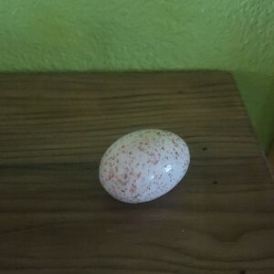 Vintage Speckled Decorative Egg